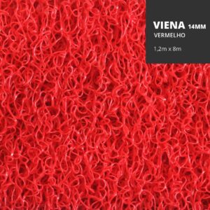 Tapete Viena Vermelho C/Base